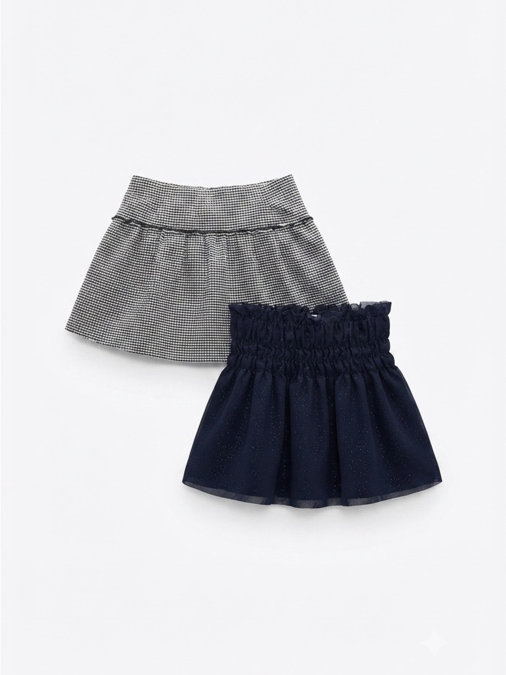 Double the Style: 2-Piece Zara Girls' Skirt Set – Size 6